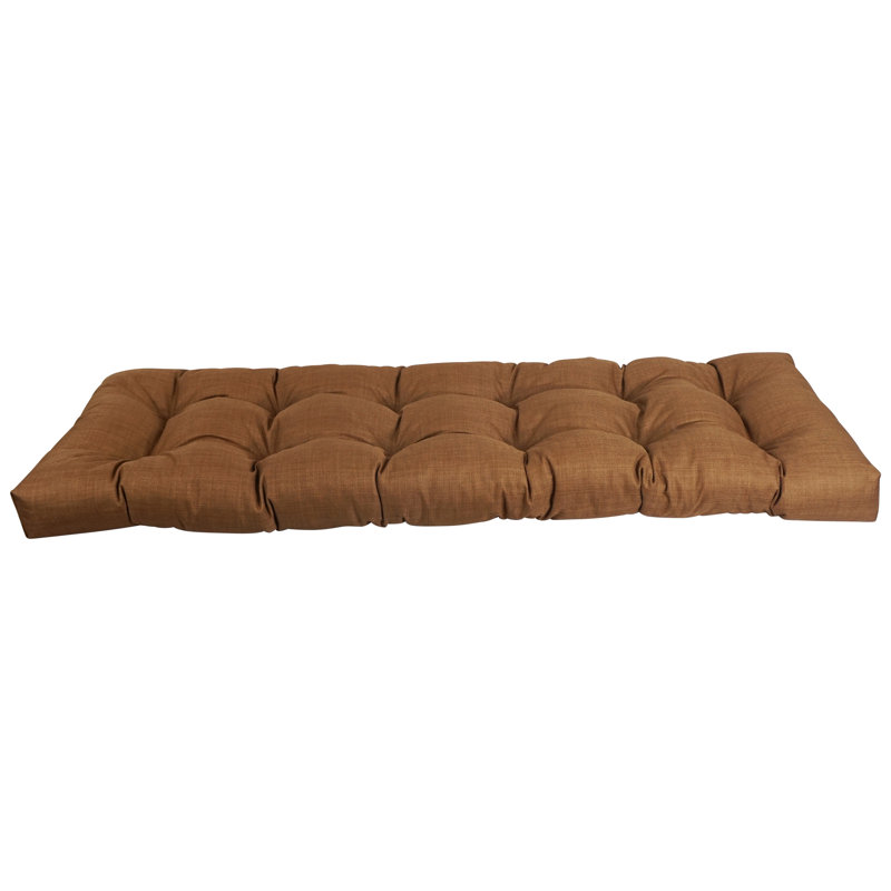 Outdoor 5'' Bench Seat Cushion, 60" W x 19" D, Mocha