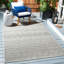 Tapis d'intérieur / extérieur à motif géométrique Jacian Performance-1793343667