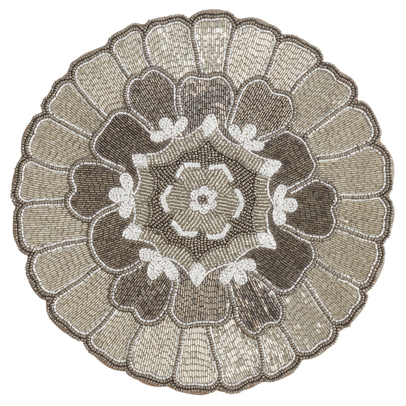 Napperon Donya Sanskrit, Argent