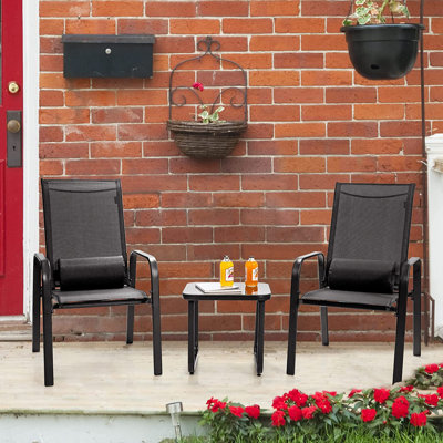 Godoy 2 Seater Bistro Set with Cushions