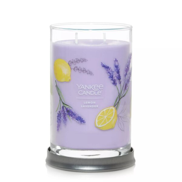 YANKEE CANDLE - LEMON LAVENDER SET IN GLASS 3 pieces
