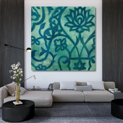 ArtDirect Meagher, Megan Gallery Wrapped Canvas Art Titled: Persian Motif III