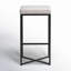 Tabouret de comptoir rembourré Rosetta-134127599-23424015