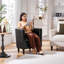 Faux Leather Accent Chair-998905724