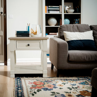 Ahja End Table with Storage