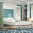 Arlex Storage Murphy Bed, Space-Saving Wall Bed for Multipurpose Room-769010808-787296704
