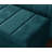 Alakay 102cm Wide Rectangle Striped Ottoman Storage Box with Hydrolic Arm-2047666046