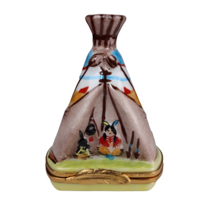 Western Handmade Ceramic Decorative Box
