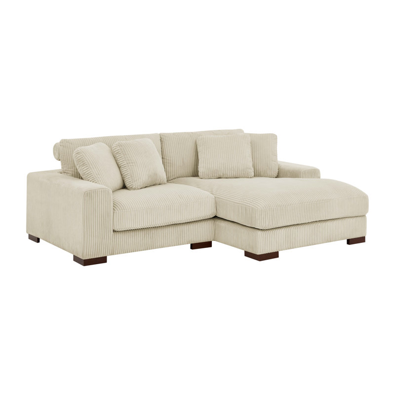 Flaubert Gwendoly 89.5" Wide Sofa and Chaise