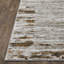 Tapis abstrait gris en polypropylène tissé à la main-1472612477