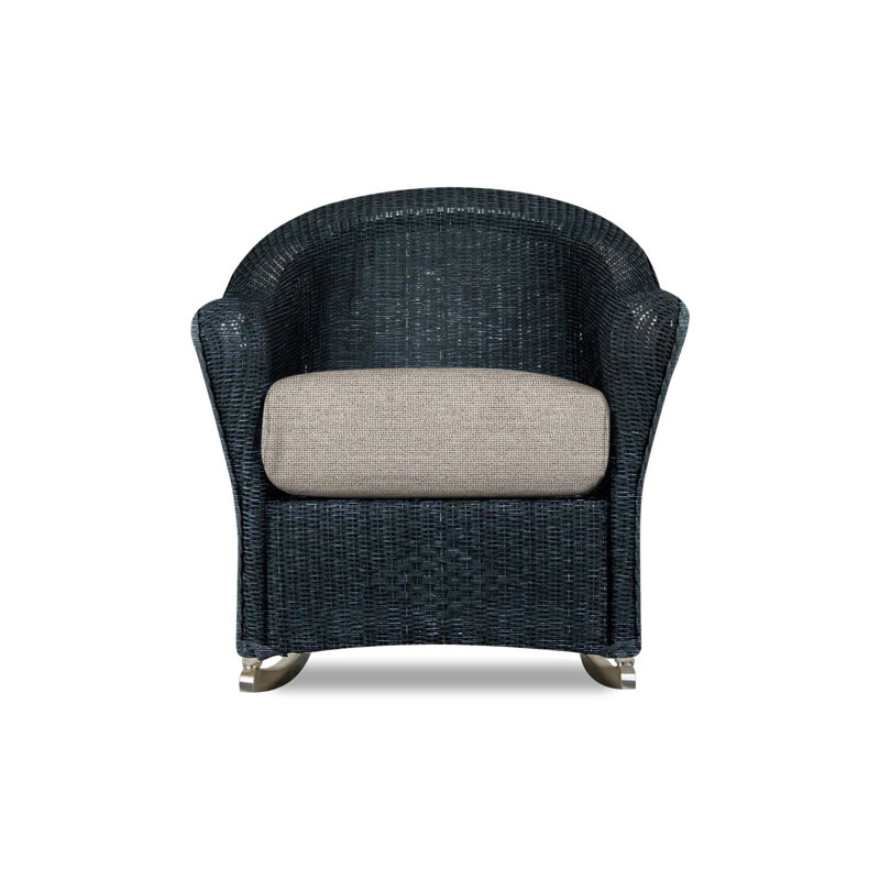 Reflections Outdoor Rocker Chair, Demo Stone, Denim Blue