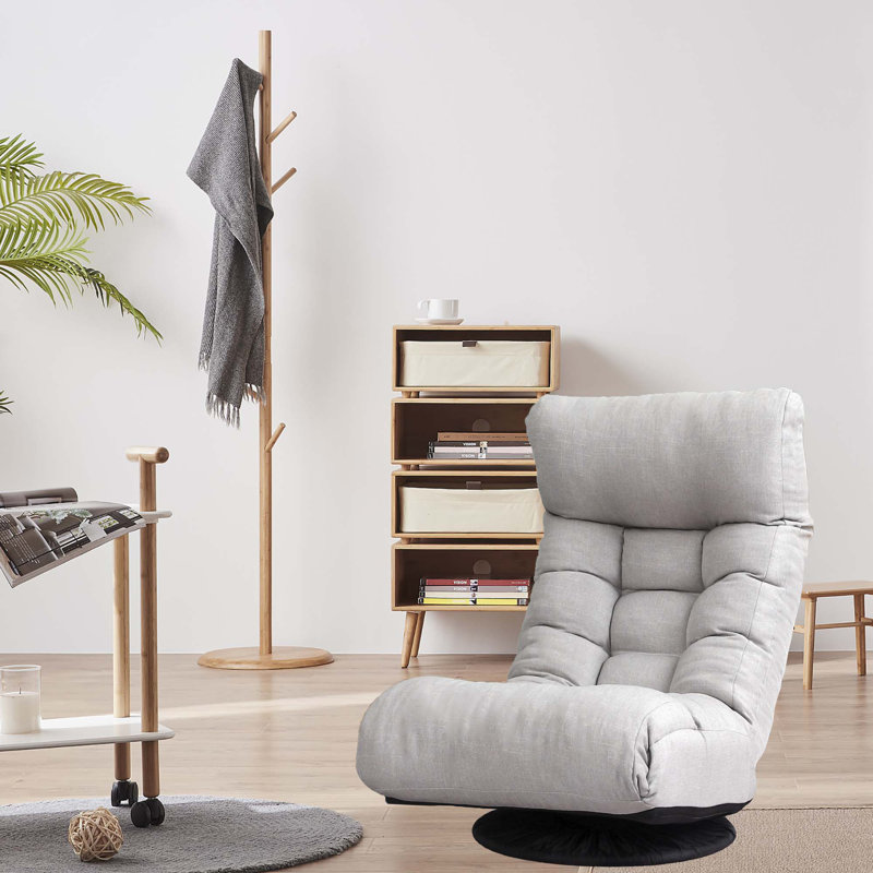 Trule Oakdale Upholstered Swivel Accent Chair | Wayfair