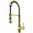 Edison 19" H 1-handle Pull-Down 2-Function Sprayer Touchless Kitchen Faucet-68838176