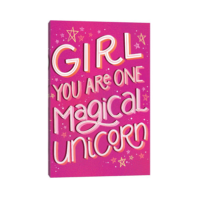 «Tween Girl Power V» par Richelle Garn - reproduction d'art textuel