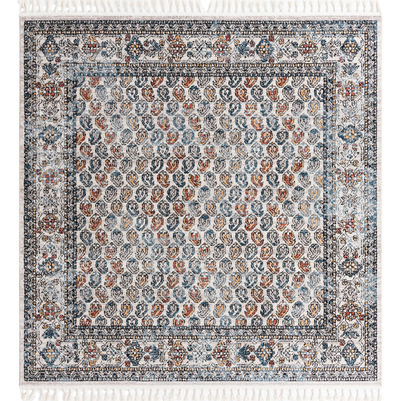 Aidan-Scott Indoor Rug, Square 7'10"