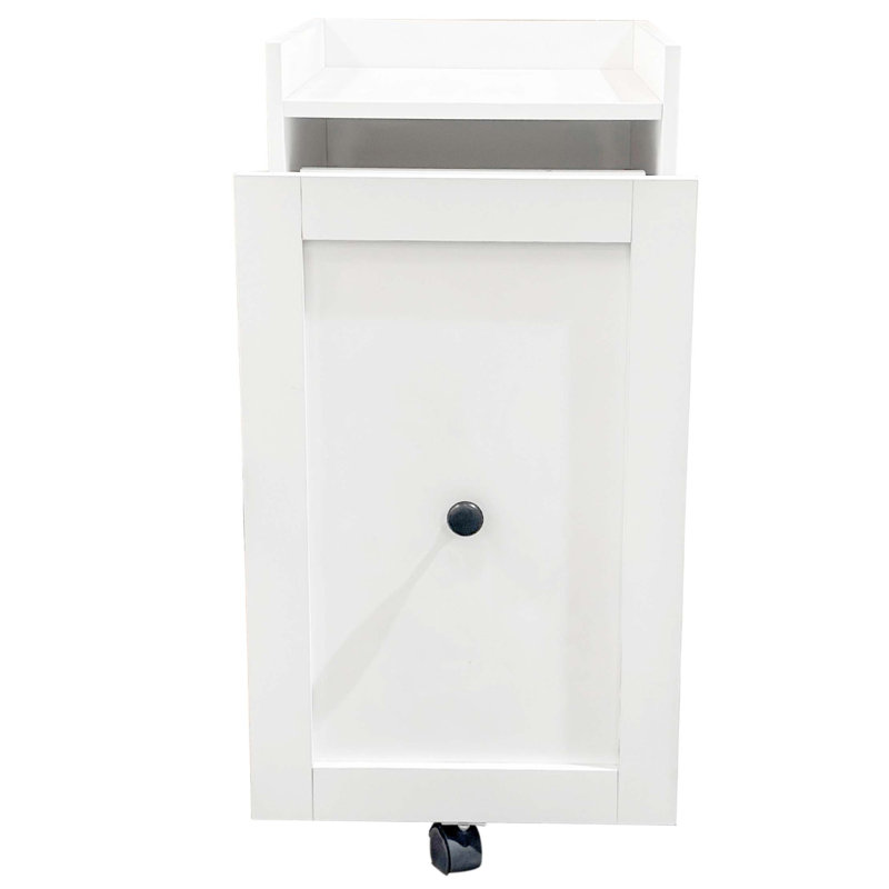 3-Tier Sliding Pantry Organizer with Wheels and Multi-Storage Dividers