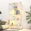 Vitrine moderne en verre avec grands tiroirs-1137119022