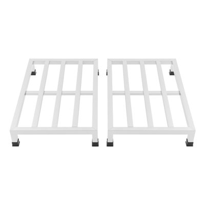 2 Packs Stainless Steel Dunnage Racks