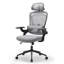 Desk and Chair Set: L-Shaped Computer Desk and Mesh Office Chair-111605634