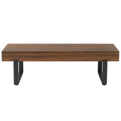 59" Wood Bench for Bedroom End of Bed, Farmhouse Indoor Kitchen Table Benches,Versatile Modern Shoe Bench for Entryway, Espresso