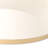 Gineverra Rectangular Cocktail Table - Ivory/Gold
