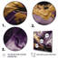 Magie liquide mauve et or I - impressions sur toile abstraites-1141250247-1141250246