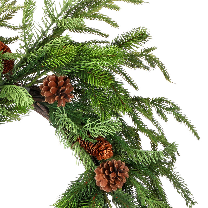 Couronne d'épinette 20 po Natural Touch
