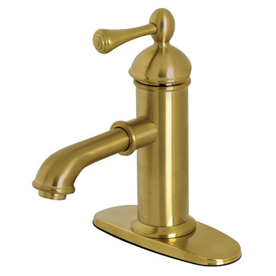 Robinet de salle de bain monotrou avec drain Paris