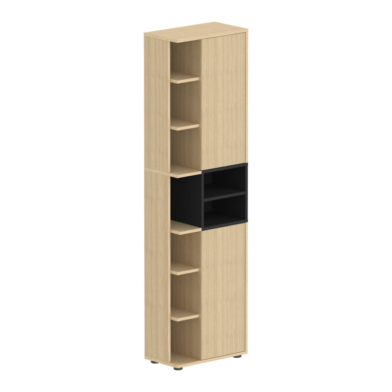 Shealee Linen Cabinet, Black