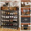 16 Pair Shoe Rack