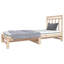 UK Single - DE 90 X 190 Cm Solid Wood Bed-1422808042