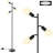 Industrial Tree Floor Lamp With 3 Adjustable Rotatable Lights, E26 Base For LED/CFL Bulbs (Bulbs Not Included), For Living Room/Bedroom/Office