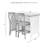 Karoma Kitchen Island Set