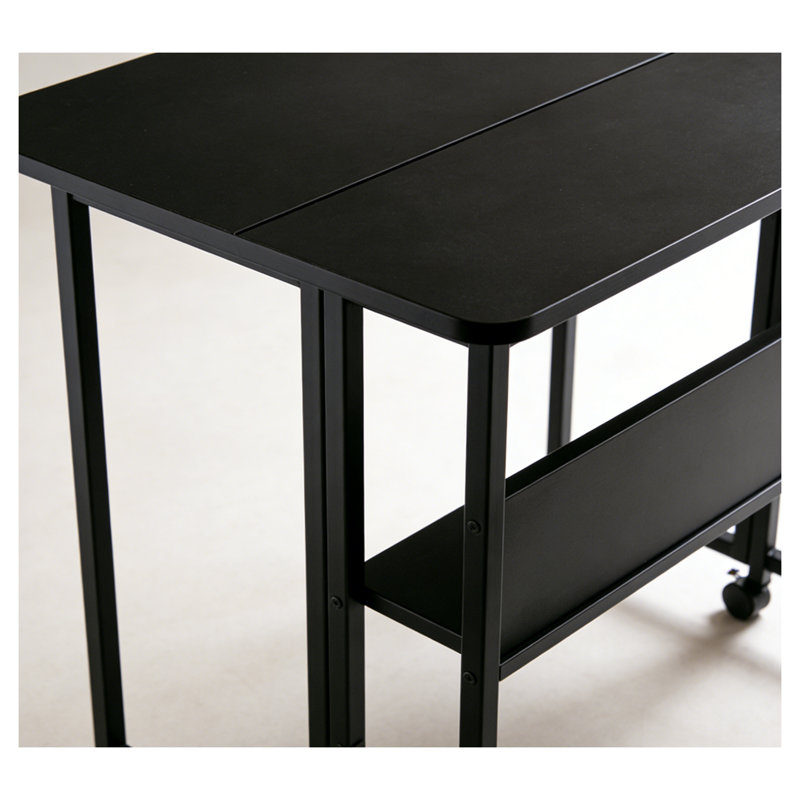 Bureau pliable pour petits espaces, bureau d'ordinateur pliable 31,5 pouces