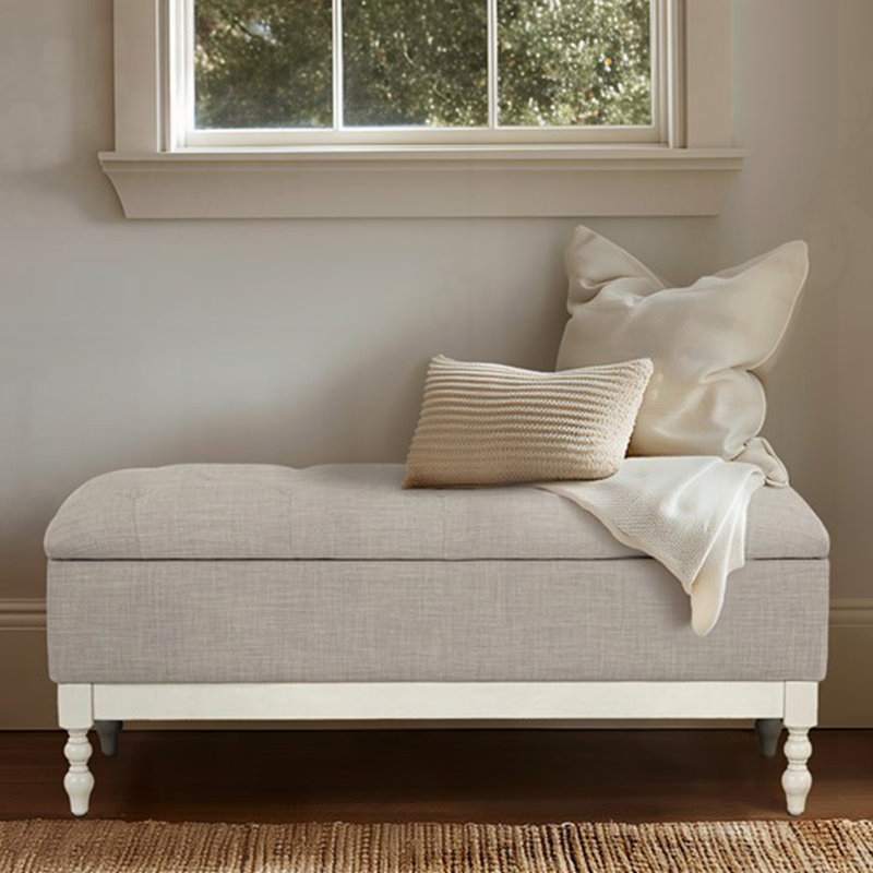 Tufted Storage Bench