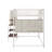Loft Metal Bed With Built-In Charging Station And LED Light-2135263811-2135263813