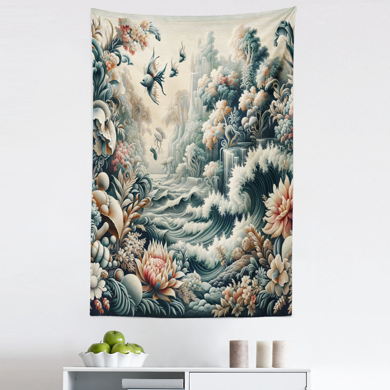 Microfiber Tapestry, 30'' H x 45'' W