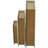 3 Piece Solid Wood Book Box Set