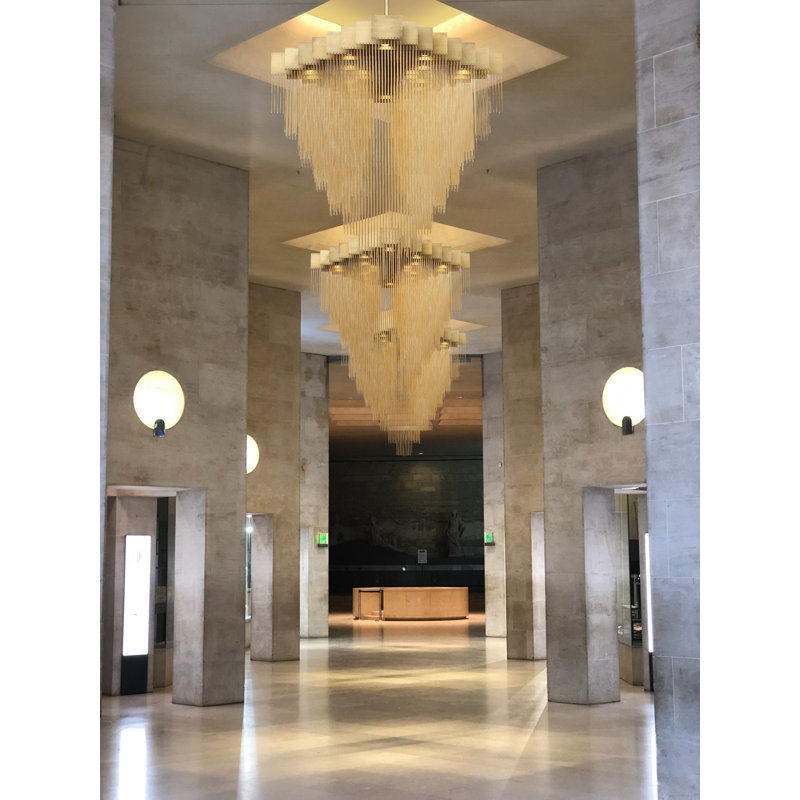18 - Light LED Geometric Chandelier