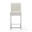 Tabouret de comptoir rembourré en cuir Element-1840703719-1832167614