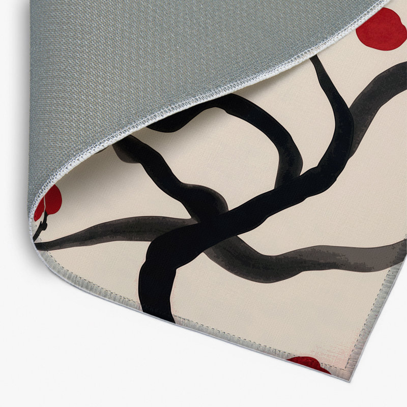Tapis intérieur et extérieur Wisteria Waves, Rectangle 5 pi x 7 pi