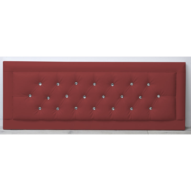 Tabor Upholstered Headboard, Single (3'), Red