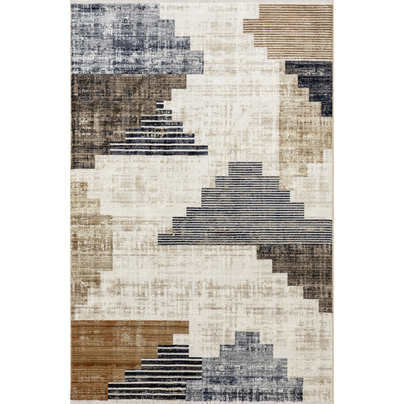 Vanita Southwestern Area Rug for Living Room Bedroom Dining Room Kitchen, Rectangle 8' x 10' 2"