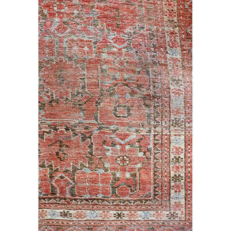 Beshir One-of-a-Kind 6'6" X 15' Before 1900 Runner Wool Area Rug in
