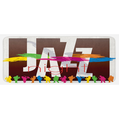 Modern & Contemporary Polyester Kitchen Mat