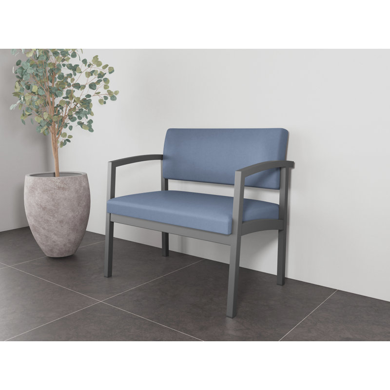 Chaise en acier Lenox, Gris anthracite, Fosse Sentry