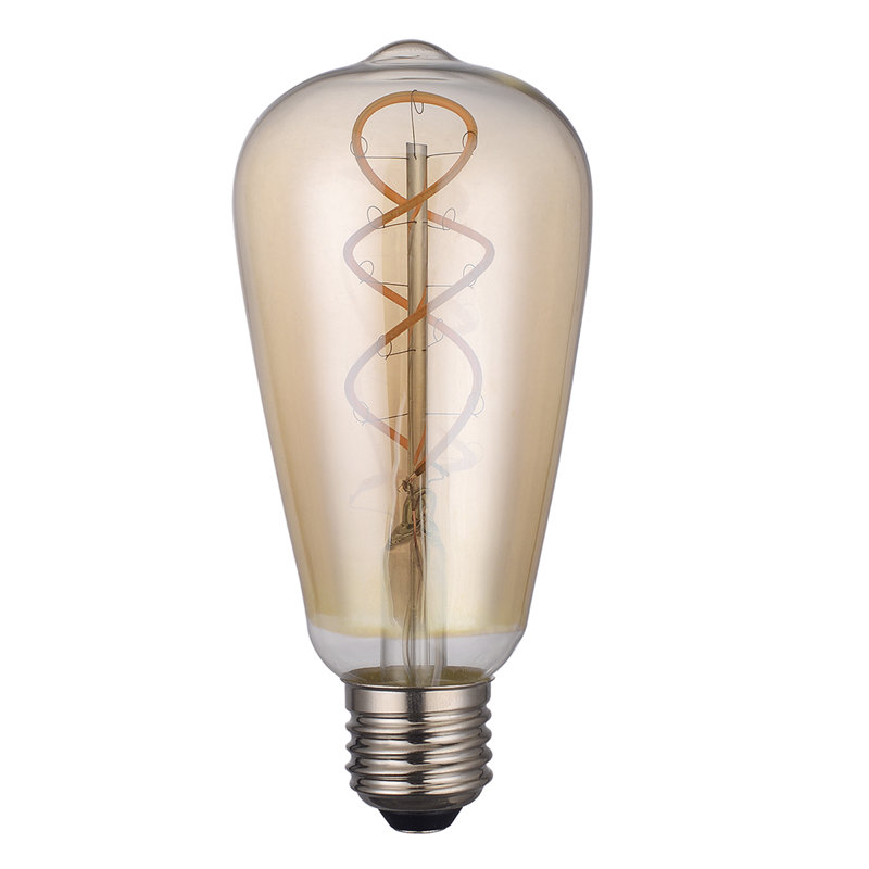 4W Gold LED Vintage Filament Light Bulb