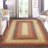 Machine Washable Area Rugs with Non-Slip Backing for Hallway Living Room Bedroom Kitchen and Laundry Room Vintage Carpet Low Pile Rug-1800619866