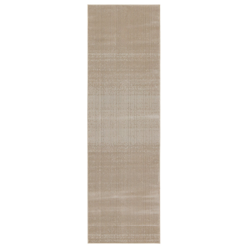 Tapis taupe Blairwood, Tapis de couloir 2 pi 6 po x 8 pi