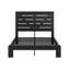 Base de lit plateforme en bois avec tête de lit-938991491-938991490